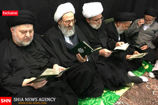 گزارش تصویری/ برگزاری مجلس ختم مرحوم آیت الله العظمی حاج آقا تقی قمی توسط نماینده تام الاختیار آیت الله العظمی سیستانی گزارش تصویری/ برگزاری مجلس ختم مرحوم آیت الله العظمی حاج آقا تقی قمی توسط نماینده تام الاختیار آیت الله العظمی سیستانی