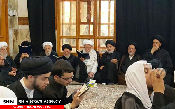 مراسم ختم آیت‌الله طباطبایی قمی از طرف مراجع برگزار شد+ تصویر