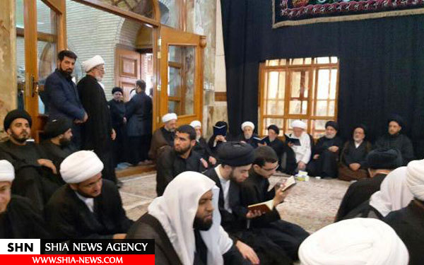 مراسم ختم آیت‌الله طباطبایی قمی از طرف مراجع برگزار شد+ تصویر