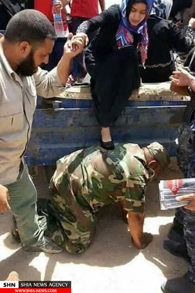 کمک سربازان شیعه به تعمیر کلیساها در شهرهای آزاد شده عراق + تصاویر