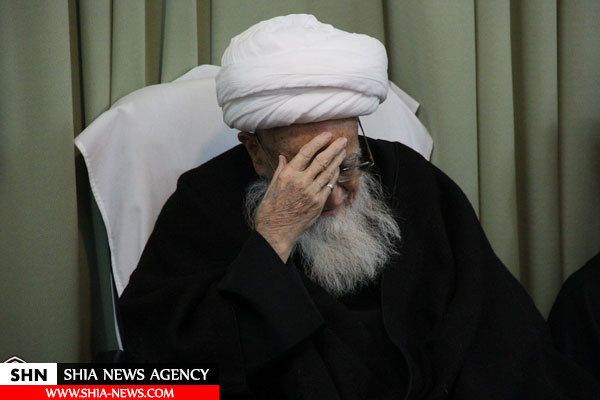 تصاویر عزاداری شهادت امام رضا علیه السلام در بیوت مراجع و علما