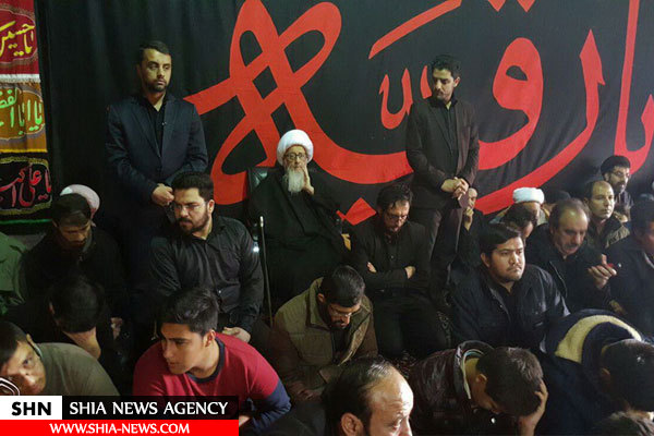 تصاویر عزاداری شهادت امام رضا علیه السلام در بیوت مراجع و علما