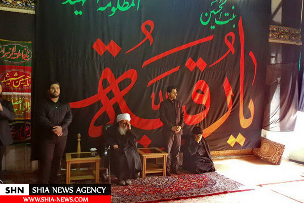 تصاویر عزاداری شهادت امام رضا علیه السلام در بیوت مراجع و علما