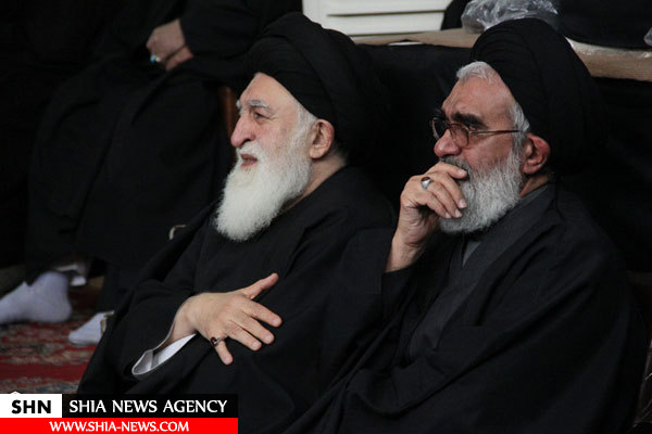 تصاویر عزاداری شهادت امام رضا علیه السلام در بیوت مراجع و علما