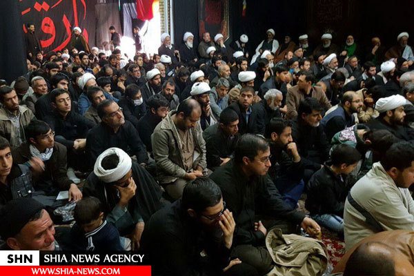 تصاویر عزاداری شهادت امام رضا علیه السلام در بیوت مراجع و علما