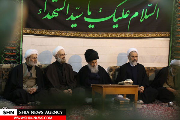 تصاویر عزاداری شهادت امام رضا علیه السلام در بیوت مراجع و علما