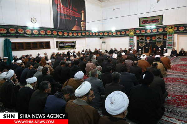 تصاویر عزاداری شهادت امام رضا علیه السلام در بیوت مراجع و علما