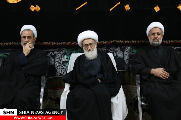 تصاویر عزاداری شهادت امام رضا علیه السلام در بیوت مراجع و علما