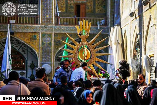 تاج طلایی عجیب نادرشاه به حرم امام علی(ع) بازگشت +تصاویر