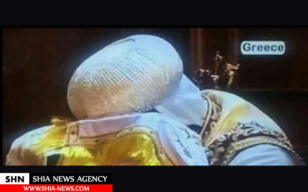 لحظه شنیدن خبر انفجار کلیسای جامع قاهره از سوی پاپ مصر+ تصاویر