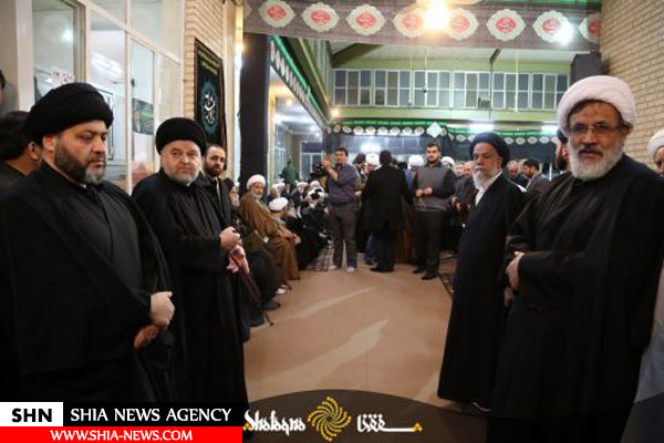 مراسم بزرگداشت آیت الله موسوی اردبیلی در دفتر آیت الله العظمی سیستانی