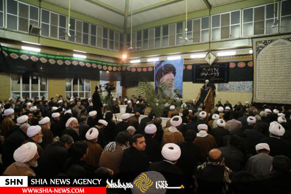 مراسم بزرگداشت آیت الله موسوی اردبیلی در دفتر آیت الله العظمی سیستانی