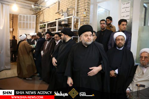 مراسم بزرگداشت آیت الله موسوی اردبیلی در دفتر آیت الله العظمی سیستانی