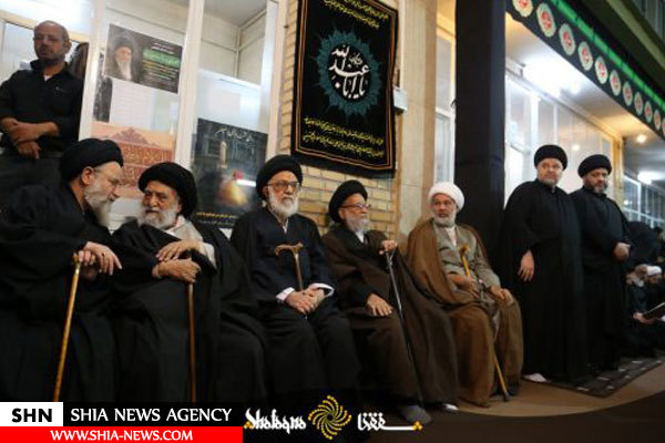 مراسم بزرگداشت آیت الله موسوی اردبیلی در دفتر آیت الله العظمی سیستانی