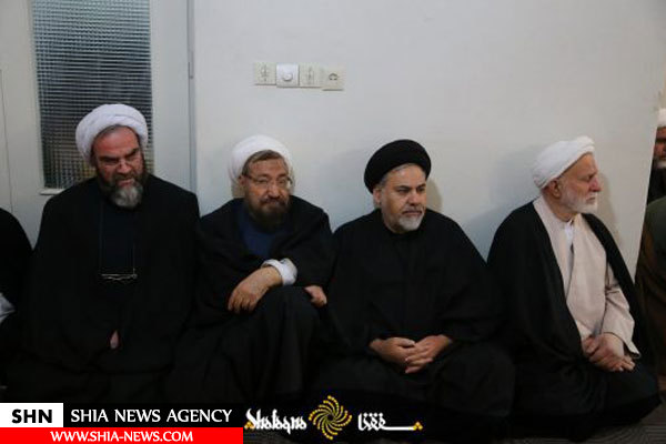 مراسم بزرگداشت آیت الله موسوی اردبیلی در دفتر آیت الله العظمی سیستانی