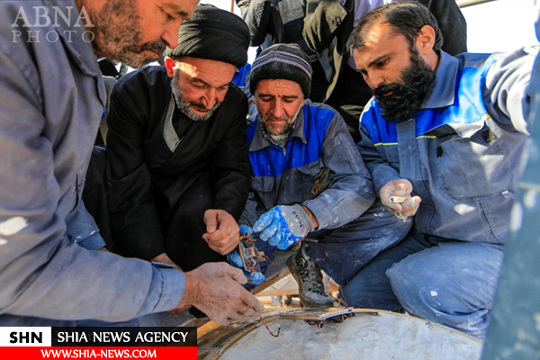 پایان طلاکاری گنبد حرم مطهر امیرالمؤمنین علی(ع) + تصاویر