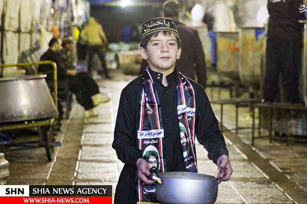 تصاویر توزیع ۸۰ تن آش صلواتی در شیراز