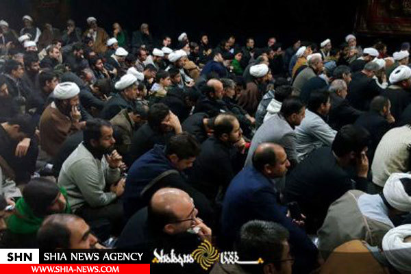 تصاویر اقامه عزاداری 28 صفر در دفتر آیت الله وحید خراسانی