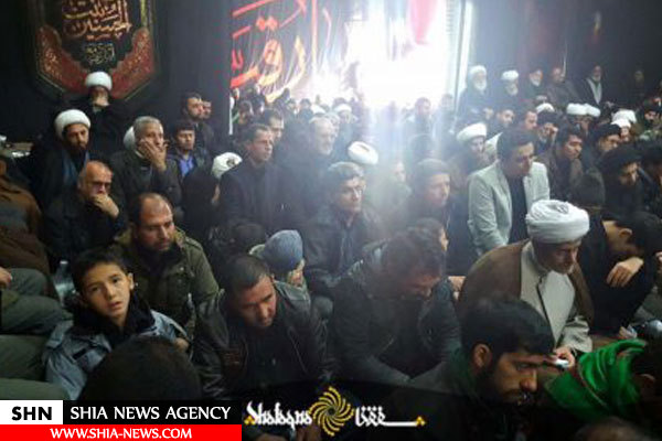 تصاویر اقامه عزاداری 28 صفر در دفتر آیت الله وحید خراسانی