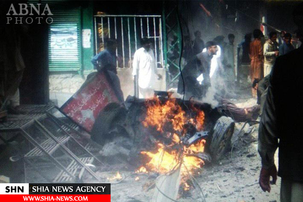 انفجار بمب در منطقه شیعه نشین پاراچنار پاکستان + تصاویر