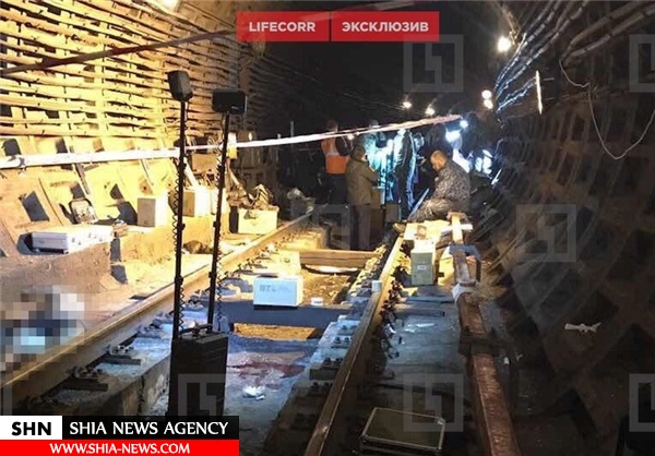 انفجار در متروی شهر سن‌پترزبورگ روسیه+ تصاویر