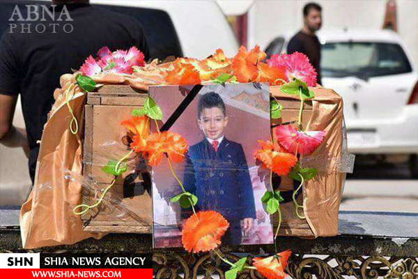 شهادت کوچکترین رزمنده الحشد الشعبی در موصل + تصاویر