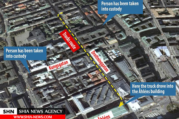 جزییات حمله تروریستی در استکهلم سوئد