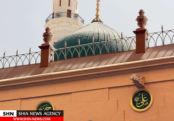 خباثت وهابی‌ها در مسجدالنبی(ص)+ تصویر