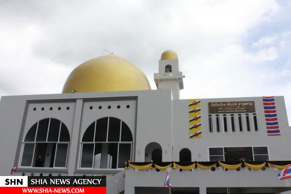 افتتاح یک مسجد جدید در کشور تایلند + تصاویر