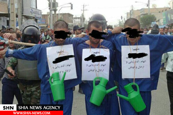 چرخاندن ۳ اراذل و اوباش در شهر دهلران چرخاندن ۳ اراذل و اوباش در شهر دهلران