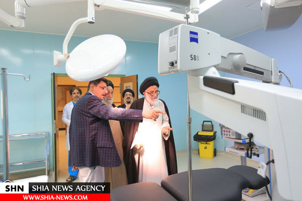 تصاویر بیمارستان امیرالمومنین(ع) تحت اشراف آیت‌الله العظمی سیستانی