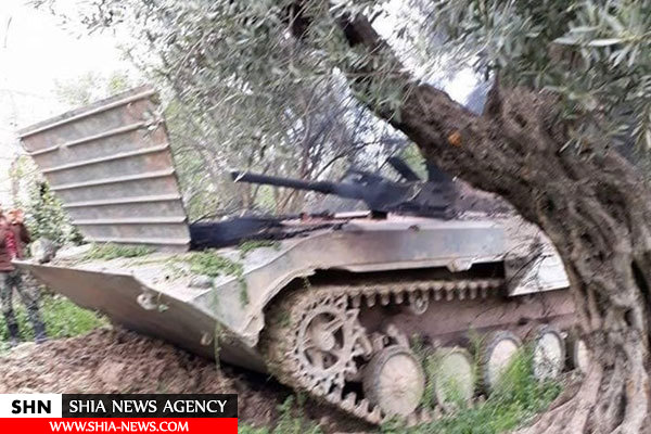 درگیری‌های شدید در حومه دمشق+ تصاویر