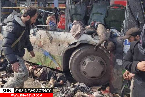 تصاویری جدید از انفجار مرگبار در محله الراشدین حلب (۱۸+)