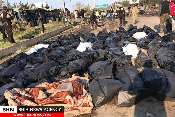 تصاویری جدید از انفجار مرگبار در محله الراشدین حلب (۱۸+)