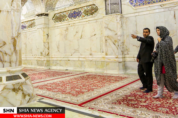 ابراز شگفتی بهترین عکاس اروپا از فضای معنوی حرم امام علی(ع) + تصویر