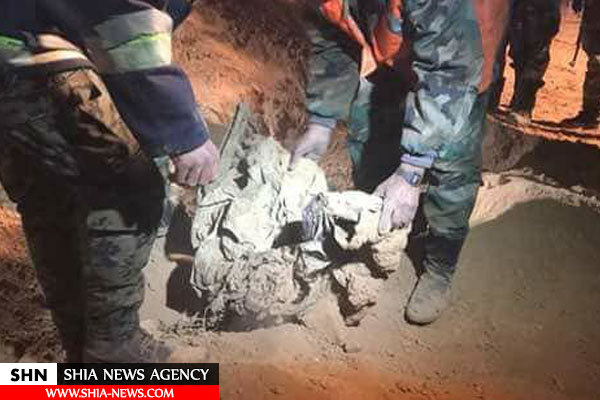 کشف 115 جسد از گورهای دسته جمعی در سوریه + تصویر