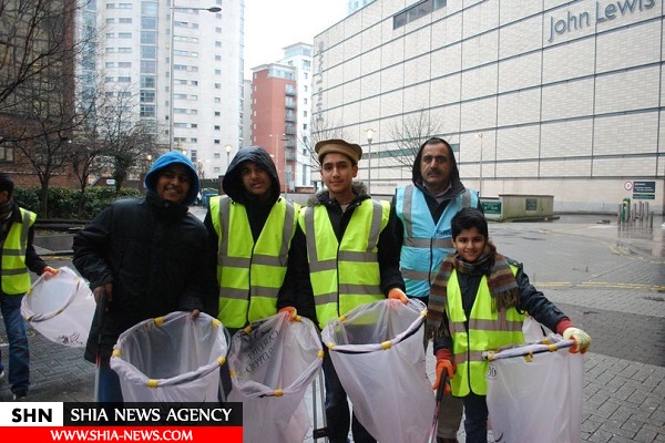 اقدام ویژه مسلمان انگلیسی در اولین روز سال نو+ تصویر