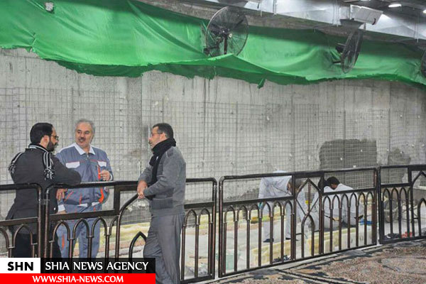 آغاز مرحله نهایی سرداب امام حجت (عج) در حرم امام حسین(ع) + تصاویر