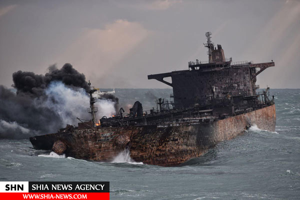 تلاش ایرانی ها برای مهار آتش در دل دریای چین+ آخرین اخبار و تصاویر