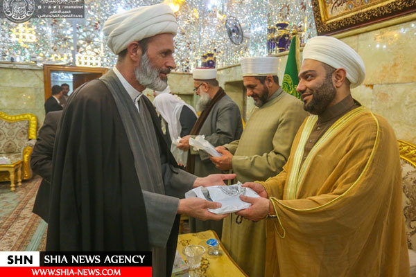 علمای ترکمان عراق به زیارت حرم امیرالمؤمنین(ع) مشرف شدند+ تصاویر