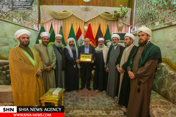 علمای ترکمان عراق به زیارت حرم امیرالمؤمنین(ع) مشرف شدند+ تصاویر