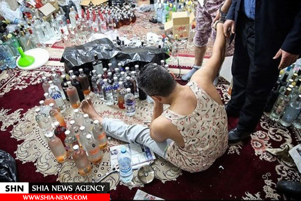 پلمپ لابراتوار تولید مشروبات الکلی در مشهد