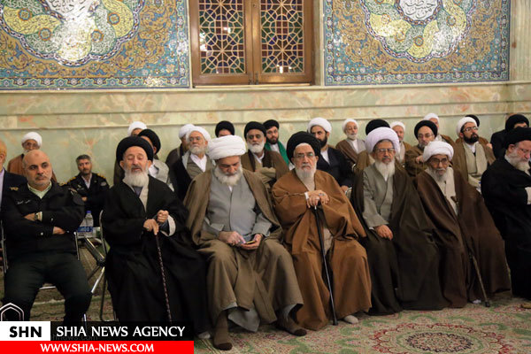 تصاویر جشن میلاد امام حسن عسکری(ع) با حضور مراجع و علما