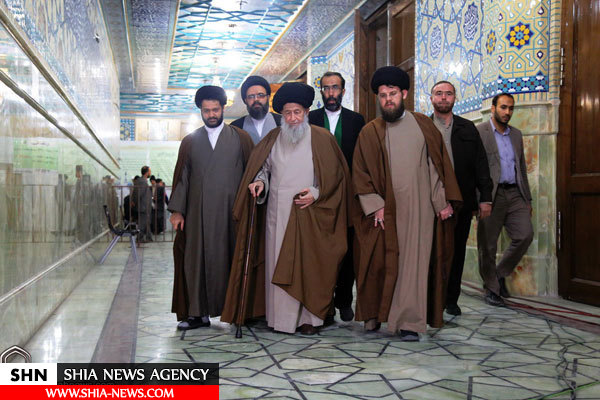 تصاویر جشن میلاد امام حسن عسکری(ع) با حضور مراجع و علما