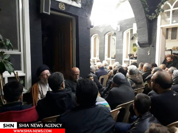 برگزاری مراسم شهادت حضرت زهرا (س) در دمشق
