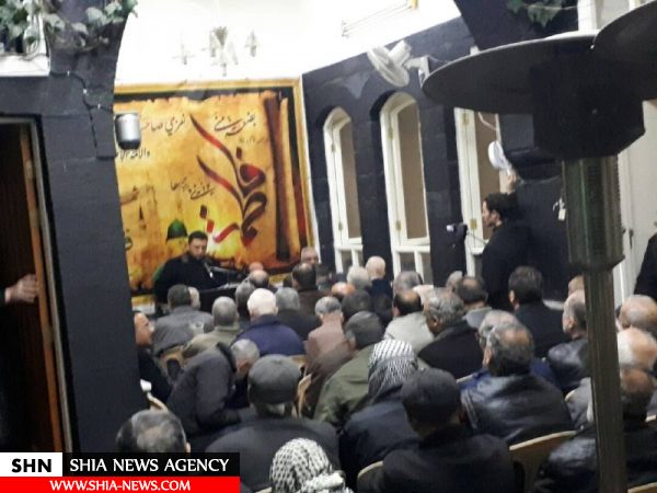 برگزاری مراسم شهادت حضرت زهرا (س) در دمشق