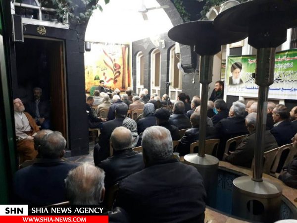 برگزاری مراسم شهادت حضرت زهرا (س) در دمشق