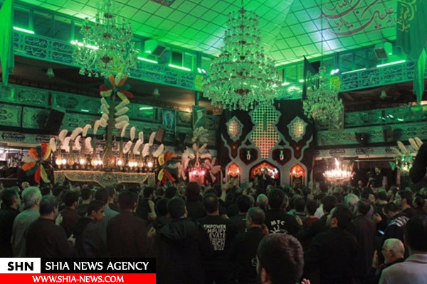 حسینیه ۶۰۰ ساله درکه قبل و بعد از آتش‌سوزی +تصاویر