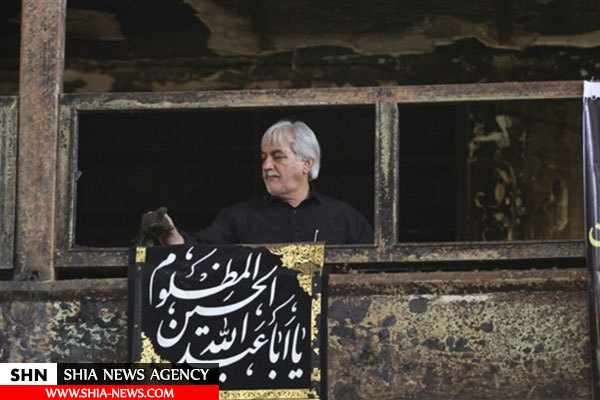 حسینیه ۶۰۰ ساله درکه قبل و بعد از آتش‌سوزی +تصاویر