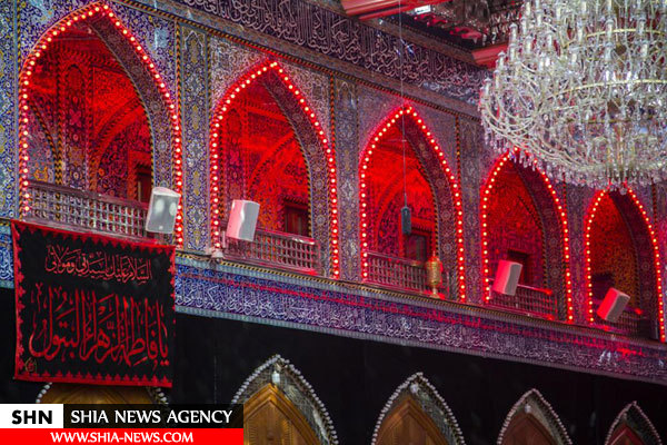 حرم حضرت عباس(ع) سیاهپوش سالروز شهادت حضرت زهرا(س) حرم حضرت عباس(ع) سیاهپوش سالروز شهادت حضرت زهرا(س)